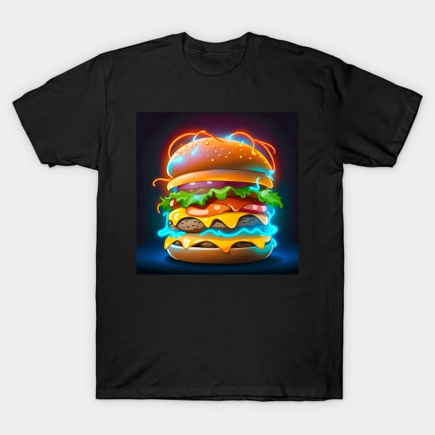 Burger T-Shirt by Grafititee